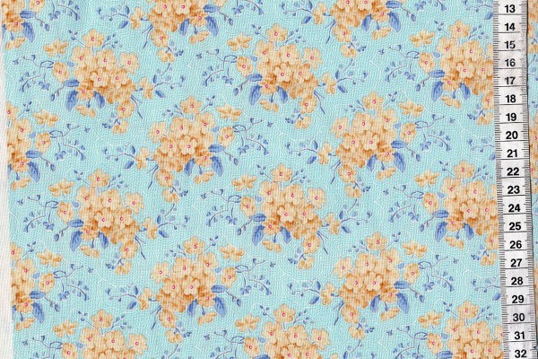 Tilda Happy Campers Primerose Teal