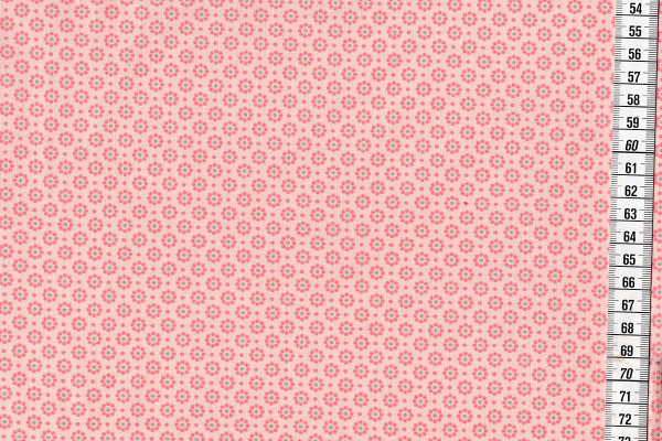 Dekostoff Belle Fleur Light Rose
