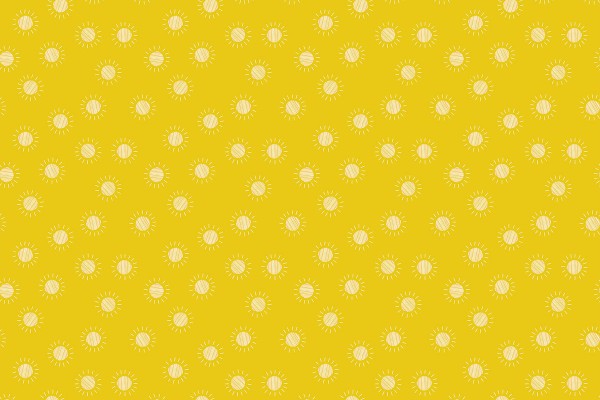 Prickley Pear by Emily Taylor sun yellow