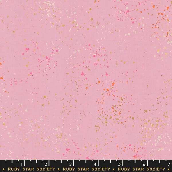 Ruby Star Society Speckled Metallic Peony 67M by Rashida Coleman Hale
