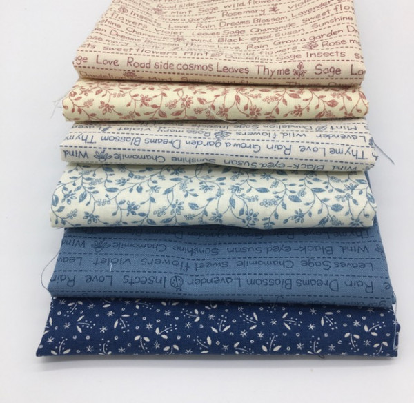 Fat Quarter Set American Country by Masako Wakayama