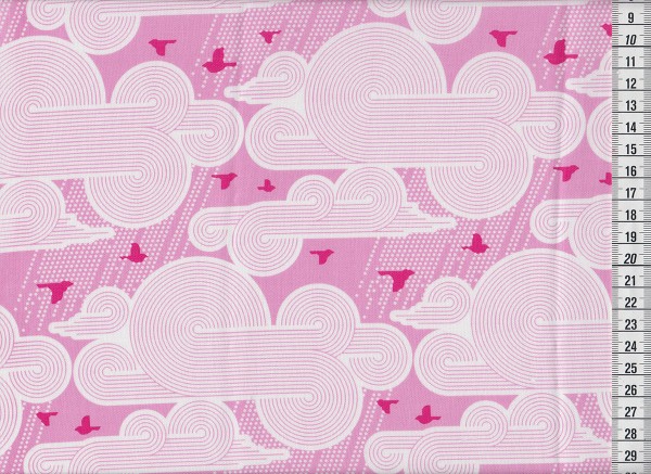 Joel Dewberry Atrium cumulus fuchsia