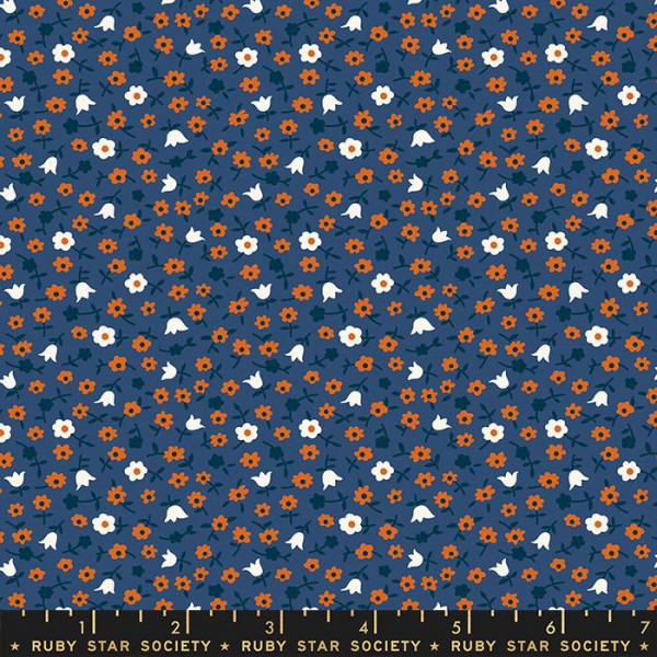 Ruby Star Society Kimberly Kight Lil Catalog Calico Bluebell