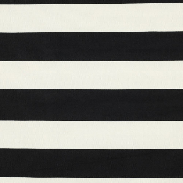 Canvas Stripe Black-Off-white