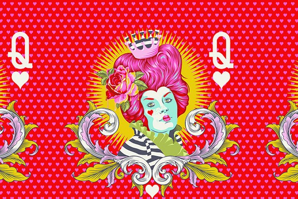 Tula Pink Curiouser and Curiouser The Red Queen Wonder