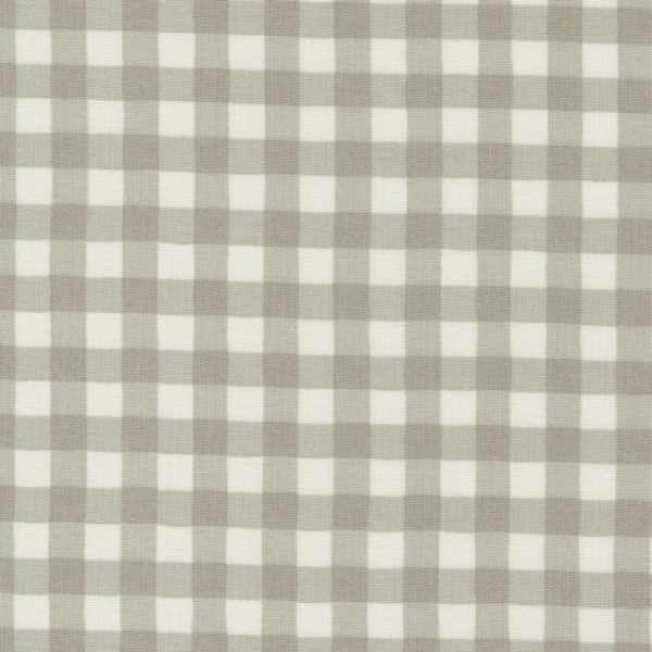 Holidays At Home Deb Strain Gingham Checks and Plaids Pebble Grey