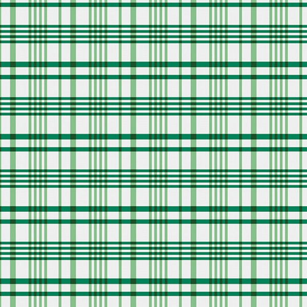 Art Gallery Daisy Maureen Cracknell Happy Plaid vert