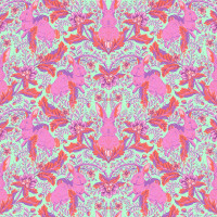 Tula Pink Full Moon Forest II Hoppy go lucky blossom