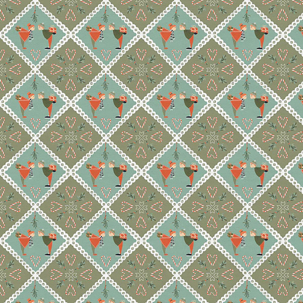 Mistletoe by Melanie Sharpe Mistletoe Manor sage