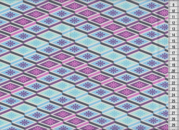 Tula Pink Eden Labyrinth Glacier