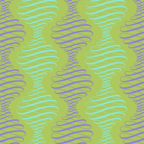 Reststück Tula Pink Parisville Deja Vue Spencer Stripe Pistacio