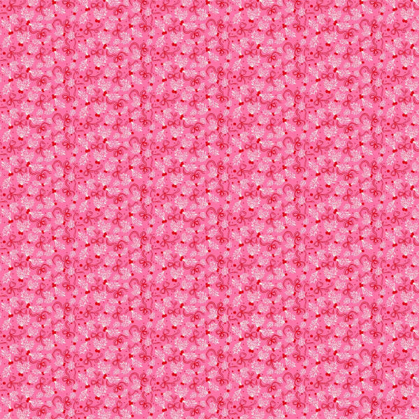 Merry Kitschmas Louise Pretzel ribbons pink