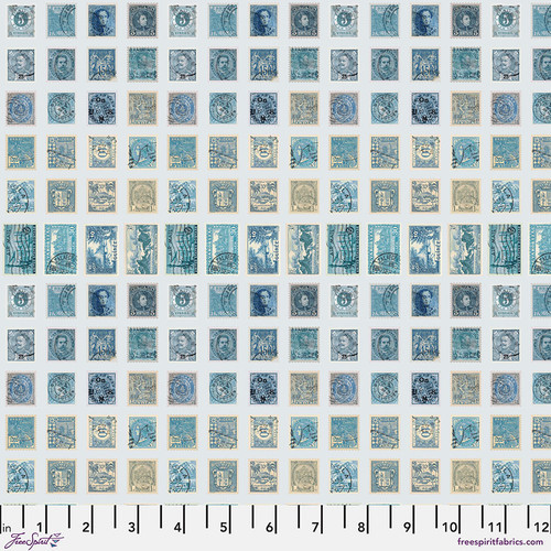 Tim Holtz Palette Blue Stamps