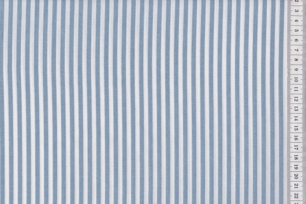 Westfalenstoffe Prinzessin Streifen mittel mattblau