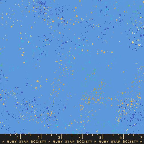 Ruby Star Society Speckled Metallic by Rashida Coleman Hale lindley blue 127M