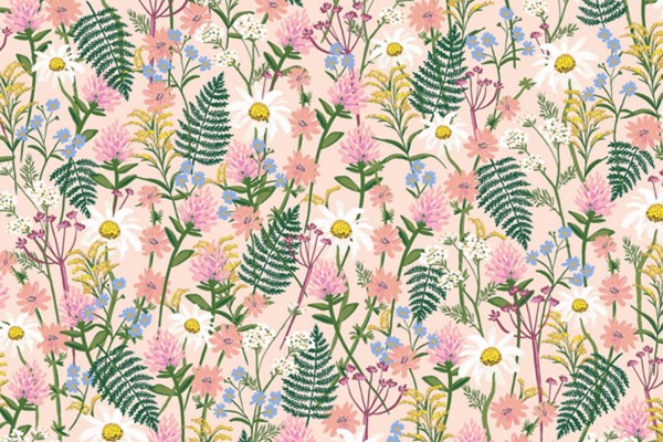 Wildwood Wildflowers pink