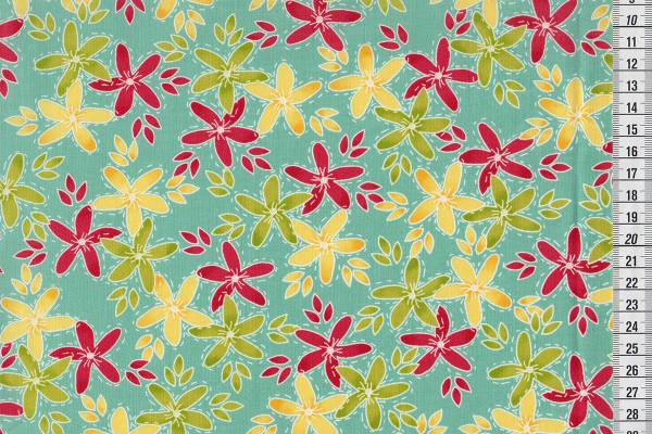 Pat Sloan Hometown Girl Flowers aqua sky