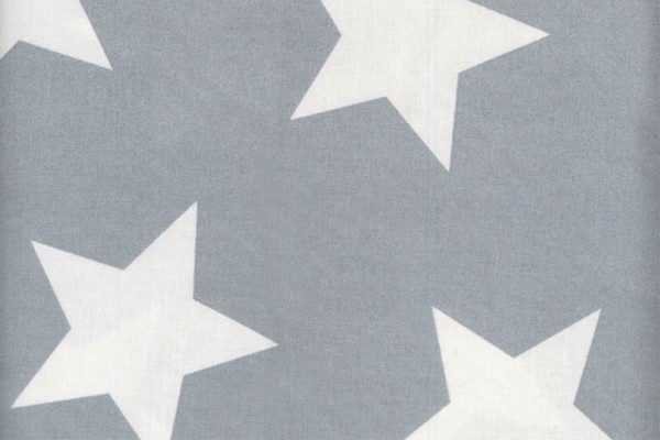 Wachstuch Star giant dusty blue