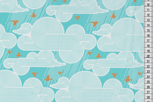 Joel Dewberry Atrium cumulus mint