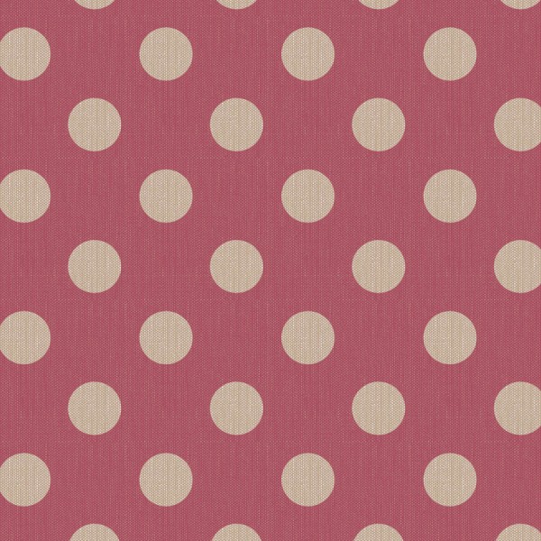 Tilda hometown chambray dots burgundy