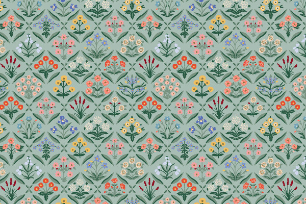 Rifle Paper Vintage Garden Estee Mint