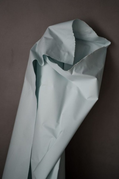 Gewachste Baumwolle (Dry Oilskin) ice blue