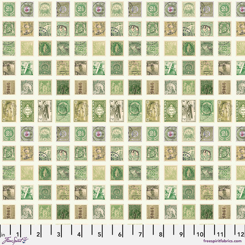 Tim Holtz Palette Green Stamps