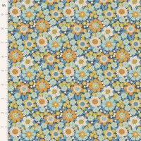Tilda Wallflower Lauren blue