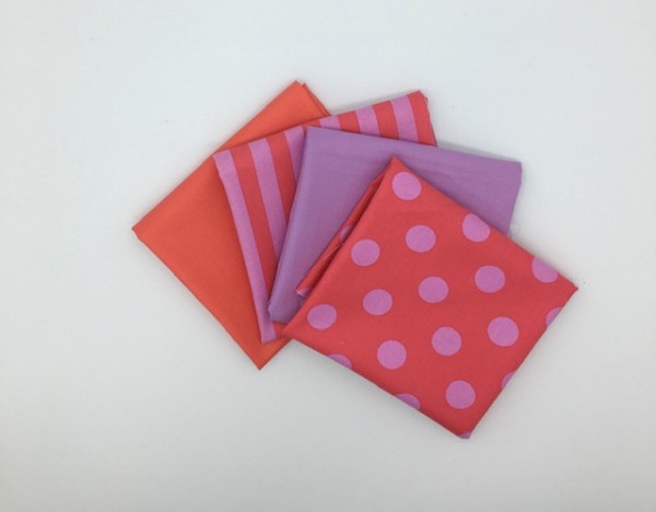 Fat Quater Set Tula Pink All Stars Poppy