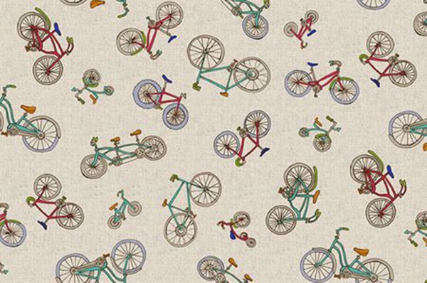 Cosmo Textiles Bicycle beige