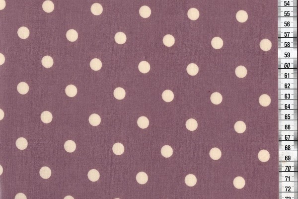 Wachstuch Dots Big Misty Rose