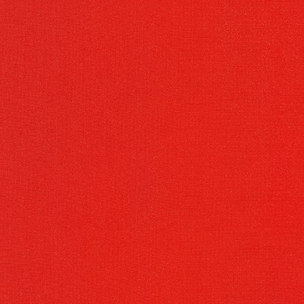 Kona Cotton Solids Robert Kaufman tomato 7