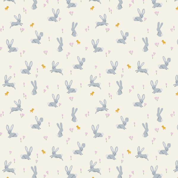 Rifle Paper Easter Bunnies Cream