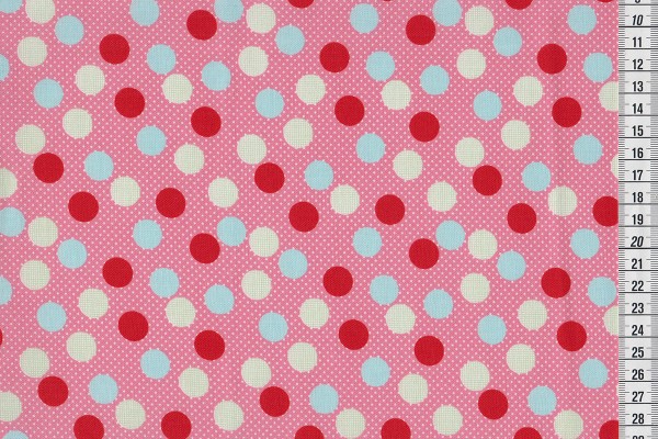 Kokka Dots pink