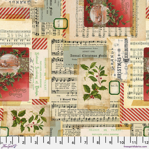 Tim Holtz Holidays Past Holiday Collage Multi