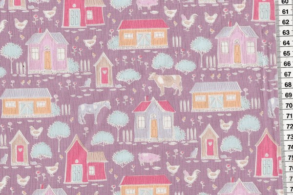 Tilda Tiny Farm mauve