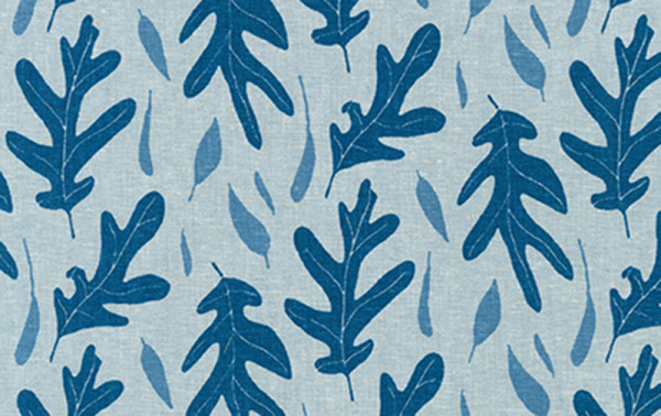 Quarry Trail by Anna Graham noodlehead Oak chambray