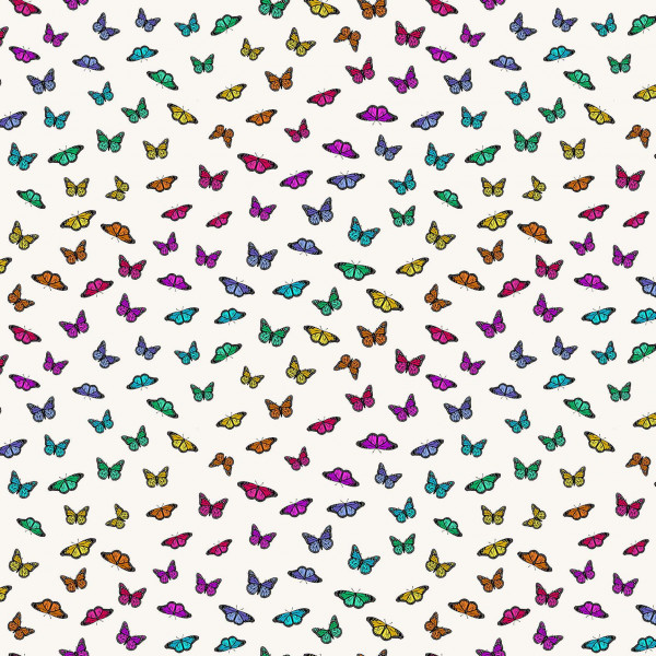 Alison Glass Color Wheel Butterfly Rainbow Day