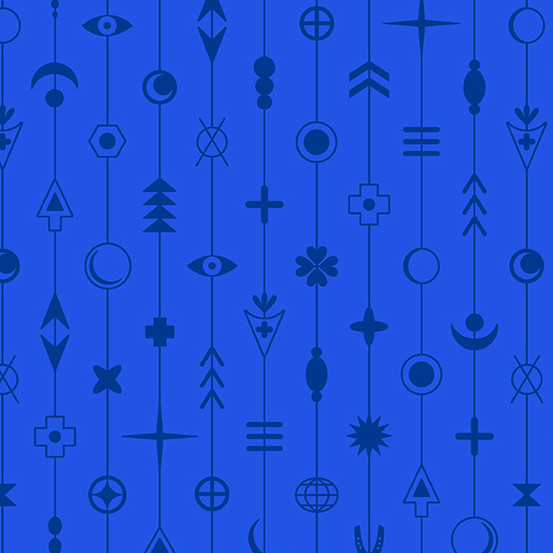 Alison Glass Between Gaze Cobalt