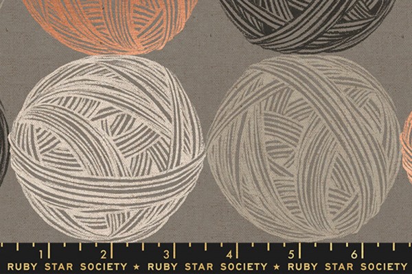 Ruby Star Society CANVAS Purl by Sarah Watts Linen Wool