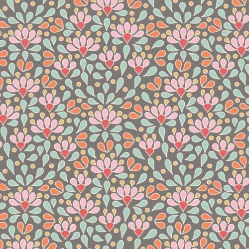 Tilda Cotton Beach - Sea Anemone Grey