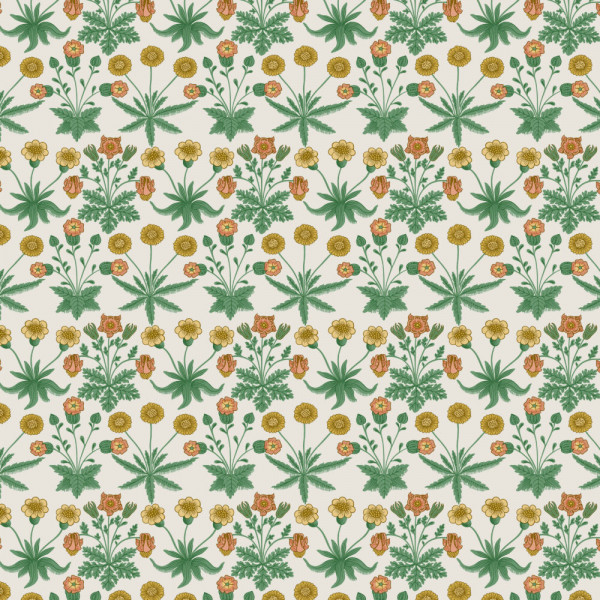 Morris & Co. Buttermere Daisy Ivory
