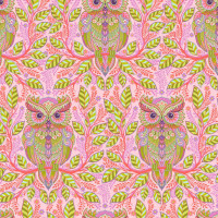 Tula Pink Full Moon Forest II Hootie Patootie Honey