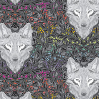 Pre-OrderTula Pink Graywork True Color Wolf of Pink Street Carbon