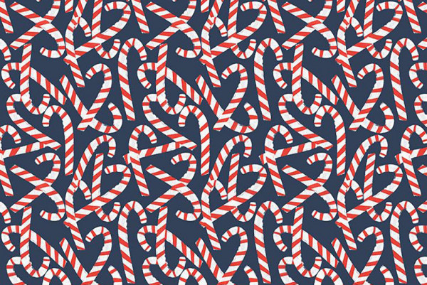 Dear Stella Snow Much Fun Clara Jean Candy Canes Seaport