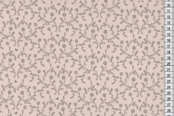 Wachstuch Claire Soft Rose/Grey
