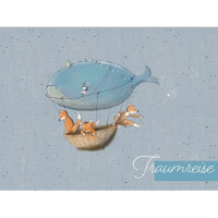 Lillestoff Jersey Tante Gisi Traumreise Panel Fuchs