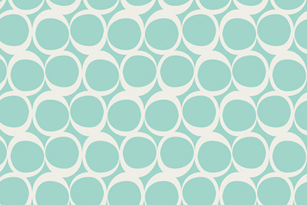 Stretchjersey Art Gallery Round Elements mint