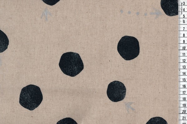 Wachstuch Echino Water Drop beige