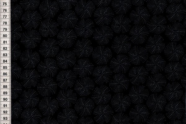 Sea Botanica by Sarah Gordon Urchin Texture black